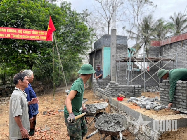 Đắk Lắk: Những mái ấm xây lên từ tình quân dân